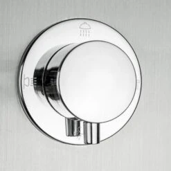 AKDY 39-in Stainless Steel 2-Spray Shower Panel System (Valve Included) -Hardware Store 810764025344 10486257 1800x1800