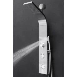 AKDY 39-in Stainless Steel 2-Spray Shower Panel System (Valve Included) -Hardware Store 810764025344 10486264 1800x1800