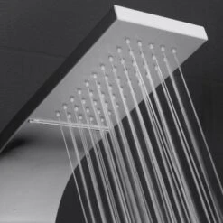 AKDY 39-in Stainless Steel 2-Spray Shower Panel System (Valve Included) -Hardware Store 810764025344 10486266 1800x1800