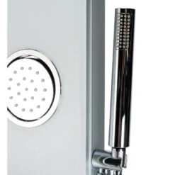 ALFI Brand White 2-Spray Shower Panel System -Hardware Store 811413028358 12014495 1800x1800