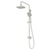 1-spray 6.5 In. Dual Shower Head And Handheld Shower Head In Satin Nickel