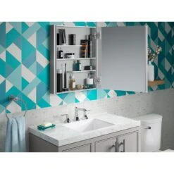 Maxstow 20 In. X 24 In. Frameless Surface-Mount Aluminum Medicine Cabinet -Hardware Store 823063c15d769b04b40bfbb36c12c5a9 1800x1800