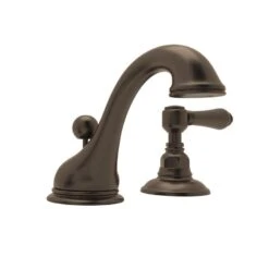 Rohl Country Bath Tuscan Brass 2-handle Widespread Bathroom Sink Faucet With Drain