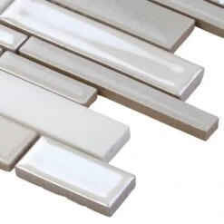 MSI Everest Interlocking 12 In. X 12 In. X 8 Mm Textured Porcelain And Stone Mesh-Mounted Mosaic Tile (1 Sq. Ft.) -Hardware Store 82a6dde41f5cf657ba998cfefbd59576 1800x1800