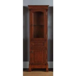 James Martin Vanities Brookfield 20.5-in W X 65-in H X 16.25-in D Antique Black Poplar Freestanding Linen Cabinet 7 James Martin Vanities Brookfield 20.5-in W X 65-in H X 16.25-in D Antique Black Poplar Freestanding Linen Cabinet -Hardware Store 846871021009xl 1800x1800