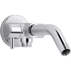 KOHLER 1.5-in Polished Chrome Shower Arm With Diverter