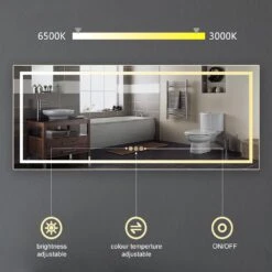 72 In. X 36 In. LED Lighted Single Frameless Bathroom Mirror -Hardware Store 971165c4d4a3b00d86de440783ef2f52 1800x1800