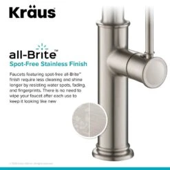 Sellette Single-Handle Pull-Down Sprayer Kitchen Faucet With Dual Function Sprayhead In Spot Free Stainless Steel -Hardware Store 980b982fb27d764eec606742c486a1ae 1800x1800