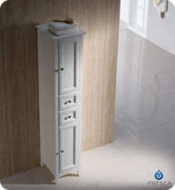 Fresca Oxford 14"W X 16"D X 68"H Antique White Linen Cabinet -Hardware Store FST2060AW 2 a0cb1ba8 bd18 4f42 84fb fb05497070fa 1800x1800