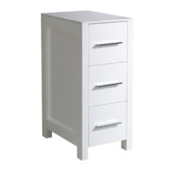 Fresca Torino 12"W X 18"D X 28"H White Linen Cabinet