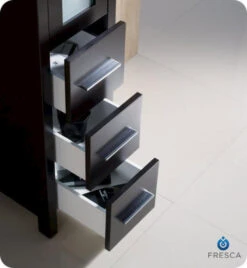 Fresca Torino 12"W X 15"D X 68-1/8"H Espresso Linen Cabinet -Hardware Store FST6260ES 5 1800x1800