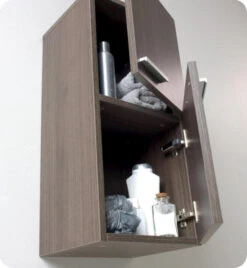 Fresca 13"W X 12"D X 27"H Gray Oak Linen Cabinet -Hardware Store FST8091GO 3 41e08635 8a76 48e7 a93d b079369c5877 1800x1800