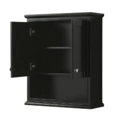 Wyndham Collection Deborah 25"W X 9"D X 30"H Dark Espresso Bathroom Wall Cabinet -Hardware Store WC 2020 WC DES OPEN 25fcf893 e679 4a9d 9d98 71376e7db40d 1800x1800