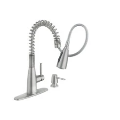 Springvale Single-Handle Pull-Down Sprayer Kitchen Faucet With Reflex And Power Boost In Spot Resist Stainless -Hardware Store a33d54f8c71493b1f4fb57535157d788 1800x1800