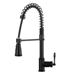 Commercial-Style Spring Neck Single-Handle Pull-Down Sprayer Kitchen Faucet With 2-function Sprayer In Chrome -Hardware Store a7aa9d1c1e7da56e2f4258ae706e942c 1800x1800