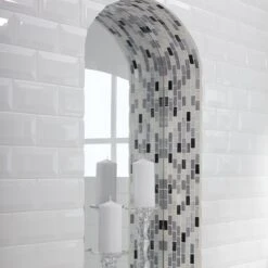 Daltile Snow Illusion 2-5/8 In. X 12 In. Marble Decorative Accent Wall Tile (0.2188 Sq. Ft./ Piece) -Hardware Store afc2b0316e54929cca061e35be1d9ea6 1800x1800