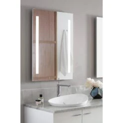 24 In. W X 33 In. H Frameless Rectangular LED Light Bathroom Vanity Mirror -Hardware Store b3850900b8b297ab88d2e316d7b30884 1800x1800