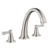 Stillmore 2-Handle Deck-Mount Roman Tub Faucet In Brushed Nickel