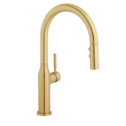 Upson Single-Handle Pull-Down Sprayer Kitchen Faucet In Matte Gold -Hardware Store b5a988d922e7bfeaf07d3be20b7296a8 1800x1800