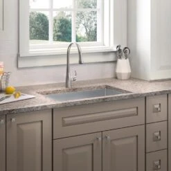 Simplice Single-Handle Pull-Down Sprayer Kitchen Faucet With DockNetik And Sweep Spray In Vibrant Stainless -Hardware Store bcf8cc71b52fa417a5f9aa962679ddb8 1800x1800