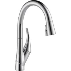 Esque Single-Handle Pull-Down Sprayer Kitchen Faucet With ShieldSpray Technology In Arctic Stainless -Hardware Store bdab8fba6fea4f95c69430e5e66da652 1800x1800