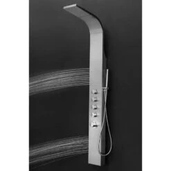 63 In. 2 Massage Spray Shower Panel System In Stainless Steel With Rainfall Shower Head And Shower Wand -Hardware Store c75f6b71922f4b42b6894f684e06a90a 1800x1800