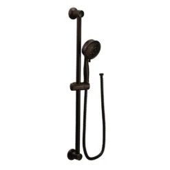 4-Spray Eco-Performance Handheld Hand Shower With Slide Bar In Oil Rubbed Bronze