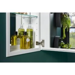 15 In. X 26 In. Recessed Or Surface Mount Medicine Cabinet In White Powder-Coat Aluminum -Hardware Store d38bc3a46afd9997324b4549284279c1 1800x1800