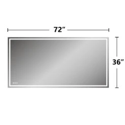 72 In. X 36 In. LED Lighted Single Frameless Bathroom Mirror -Hardware Store d7ebc1c462161c8a08a42f13dce5ce0b 1800x1800
