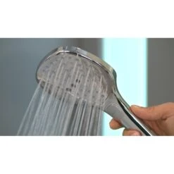 4-spray 14.125 In. Dual Shower Head And Handheld Shower Head In Chrome -Hardware Store d8fc0b0f68480ec657035430fb64f9b2 1800x1800