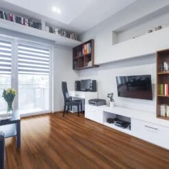 CALI BAMBOO Bourbon Barrel 9/16 In. T X 5.11 In. W X 72 In. L Solid Wide TG Bamboo Flooring (25.60 Sq. Ft/case) -Hardware Store d91c092a6babff43953831a9958d475a 1800x1800