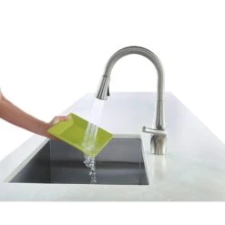 Clarify Single-Handle Pull-Down Sprayer Kitchen Faucet With GE Filtration System In Stainless Steel -Hardware Store db2483ce6873c5e43f0797f574c6b524 1800x1800