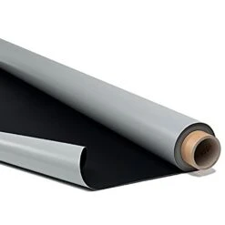 Greatmats Rosco Black/Gray Commercial Reversible Marley Dance Floor Vinyl Sheet, Sold By 5.25 Ft. Wide X 10 Ft. Long -Hardware Store e52afc1adb13627249d307688b309b94 1800x1800