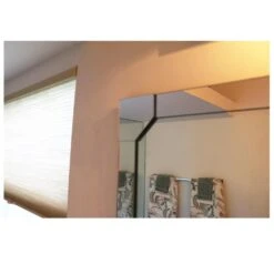 60 In. X 60 In. X 2 In. Acrylic Mirror Installation Kit (4 Strips, 4 Corner Plates) -Hardware Store eb0ad3a49e2e2cb37fab931793a19c03 1800x1800