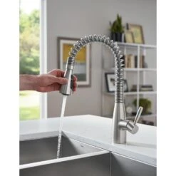 Springvale Single-Handle Pull-Down Sprayer Kitchen Faucet With Reflex And Power Boost In Spot Resist Stainless -Hardware Store ed682d4fc033162fb7699af487d32833 1800x1800