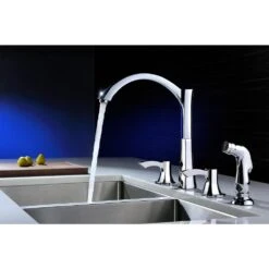 Soave Series 2-Handle Standard Kitchen Faucet In Polished Chrome -Hardware Store f8e1b3ee0fb1734f6492dff17b2256dd 1800x1800