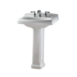 American Standard Portsmouth Vitreous China Pedestal Combo Bathroom Sink In White -Hardware Store fbca40f68272a8e8c173562b3bd1cf30 1800x1800