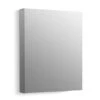 Maxstow 20 In. X 24 In. Frameless Surface-Mount Aluminum Medicine Cabinet