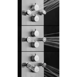 63 In. 8-Jet Shower Panel System In Stainless Steel With Rainfall Waterfall LED Shower Head And Hand Shower Wand -Hardware Store fcb88c440e835a2b1b84978a9cbb05fa f53cd54d c9e2 44c1 a62c 14ac1638102d 1800x1800