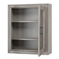 Hazelton 24 In. W X 28 In. H Framed Surface-Mount Bathroom Medicine Cabinet In Antique Grey -Hardware Store fd24f229b08e1dda3a668404bf29ec3e a3fa9307 4942 4ee4 bcf3 ae2773e5b916 1800x1800
